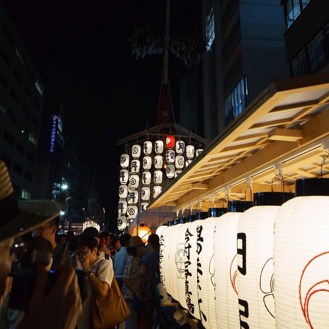 #kyoto #gionmatsuri #yoiyama #京都 #祇園祭 #宵山 #月鉾