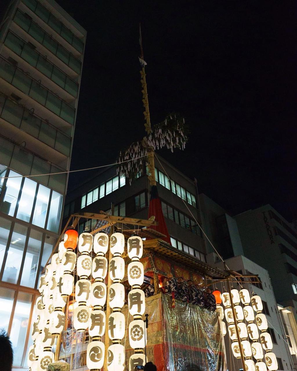 #kyoto #gionmatsuri #yoiyama #京都 #祇園祭 #宵山 #月鉾